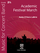 Academic Festival March Concert Band sheet music cover
